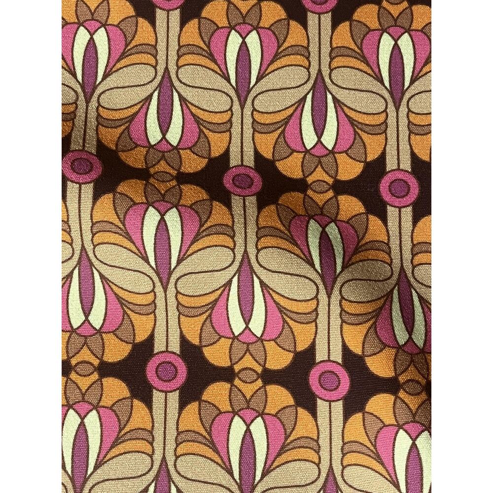 Stylish Retro Patterned Mini Dress - Picture 6 of 14